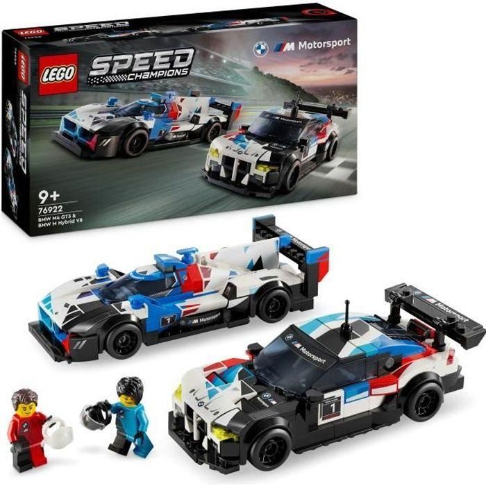 Juego de construccion coches de carreras bmw m4 gt3 y bmw m hybrid v8 lego speed champions Juego de construccion coches de carreras bmw m4 gt3 y bmw m hybrid v8 lego speed champions