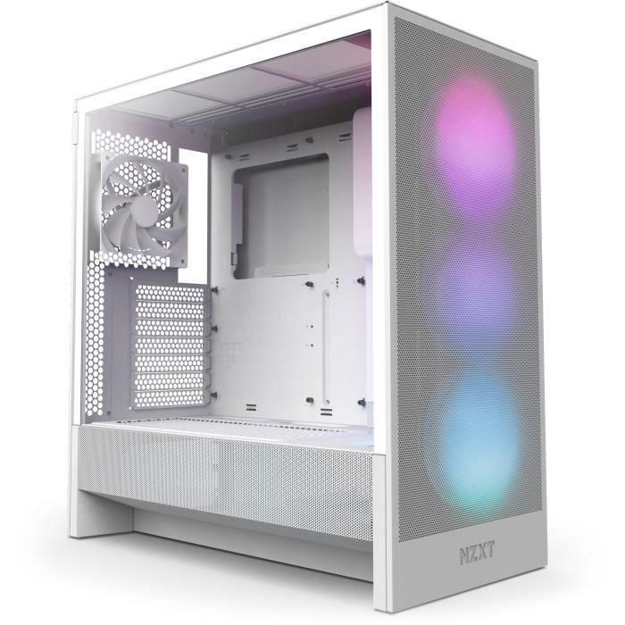 NZXT CC-H52FW-R1 Caja PC H5 FLOW (2024) White RGB Torre ATX 1 NZXT CC-H52FW-R1 Caja PC H5 FLOW (2024) White RGB Torre ATX 1
