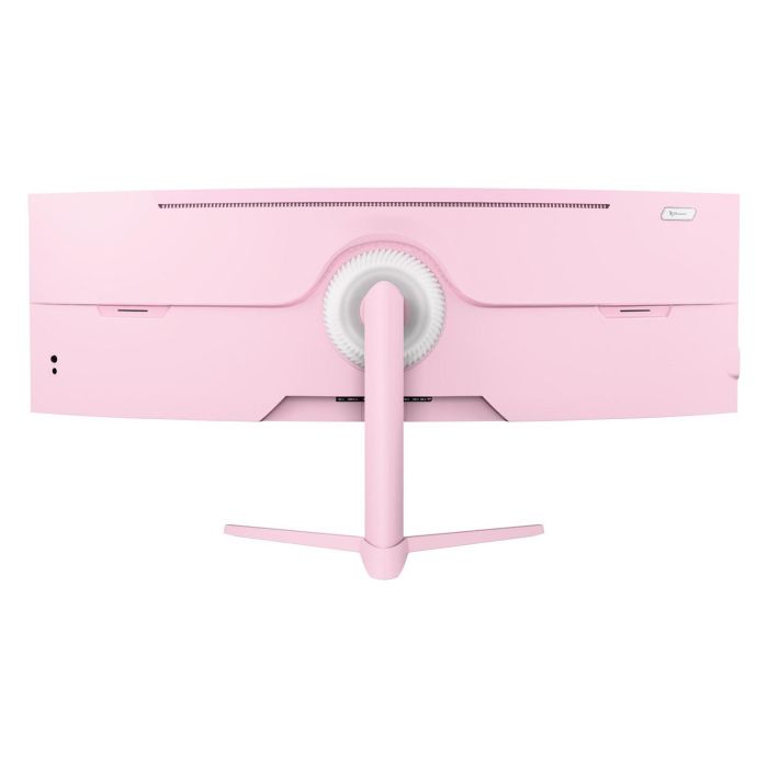 Arozzi Nova 49" Curved Monitor Gaming, Pantalla VA 5120 x 1440 Dual QHD, 165Hz, 4ms, 1500R, Altavoces, HDMI 2.1, DisplayPort, Rosa