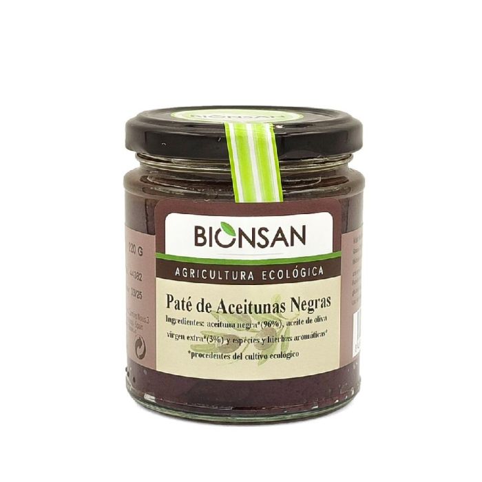 Paté De Aceitunas Negras 220 Gr
