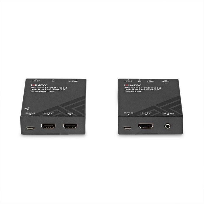 Lindy Extensor KVM HDMI 4K60 hasta 40m, 1080p hasta 70m, USB y Audio por Cat.6 3 Lindy Extensor KVM HDMI 4K60 hasta 40m, 1080p hasta 70m, USB y Audio por Cat.6 3