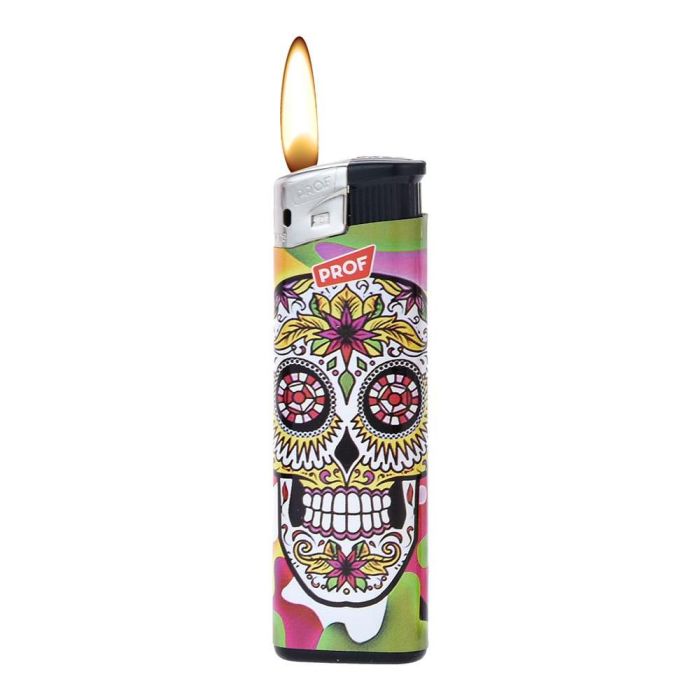 Encendedor electronico recargable modelo skull euro/u 2