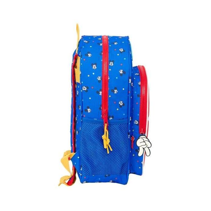 Mochila Escolar Mickey Mouse Clubhouse Good day Azul 32 x 38 x 12 cm 2