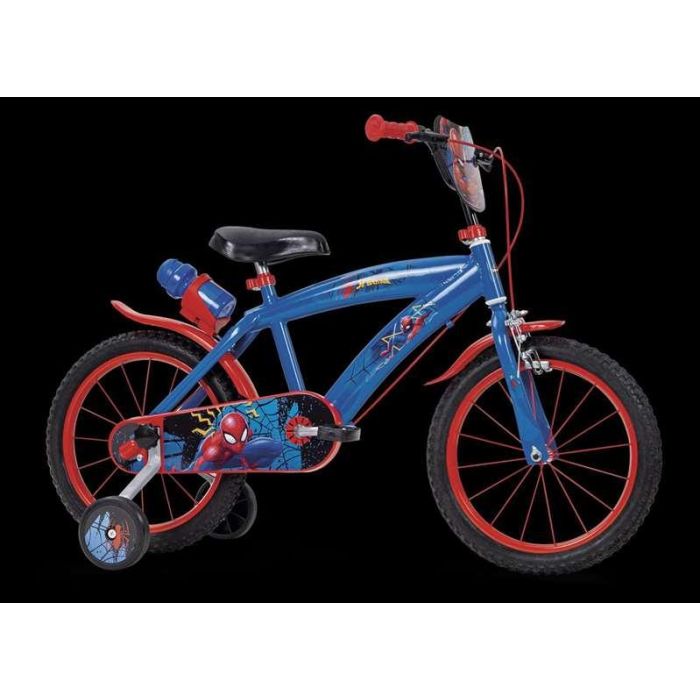 Huffy Bicicleta Spiderman 16" para Niños de 5 a 8 Años Color Azul 2