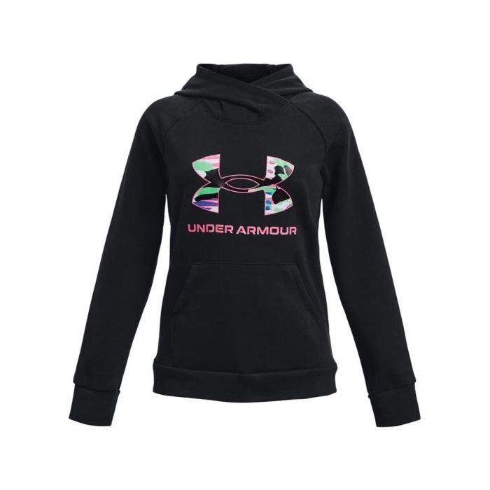 Sudadera con Capucha Niña Under Armour Negro 36
