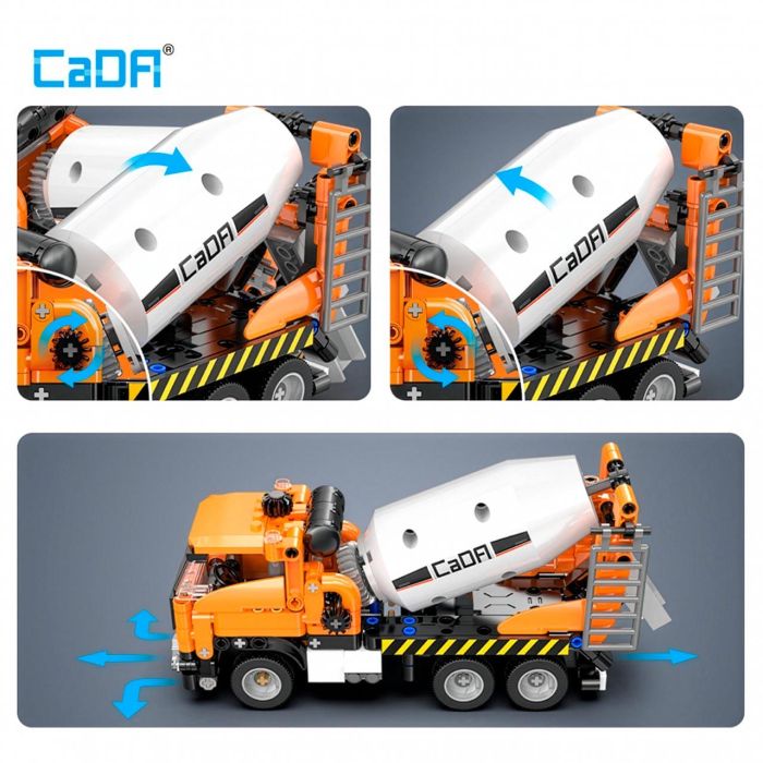 Mezcladora De Cemento 368 Pzas C65021W 5