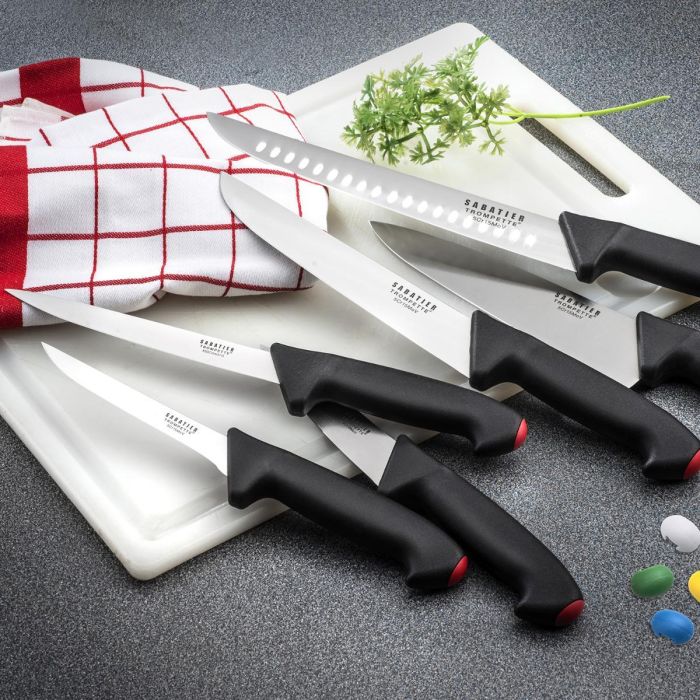 Sabatier Cuchillo Chef Pro Tech 25 cm (6 Unidades) Acero Inoxidable 1