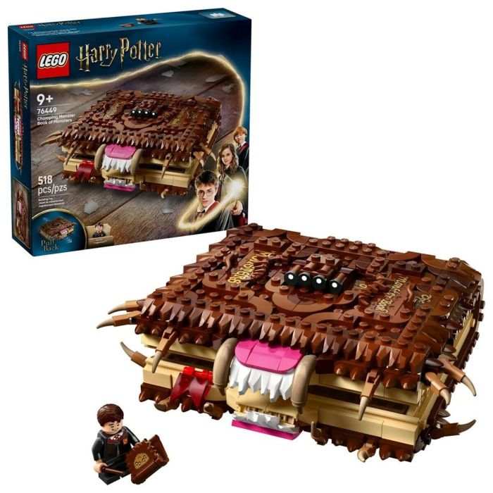 Lego Harry Potter 76449 El Monstruoso Libro de los Monstruos - Juguete para niños a partir de 9 años 14
