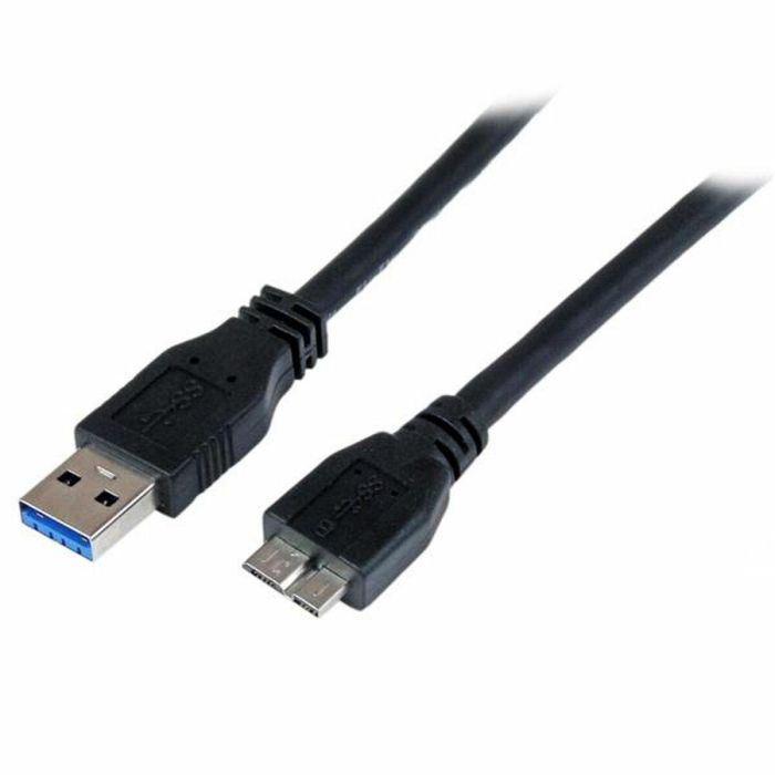 Cable USB a Micro USB Startech USB3CAUB1M Negro Cable USB a Micro USB Startech USB3CAUB1M Negro