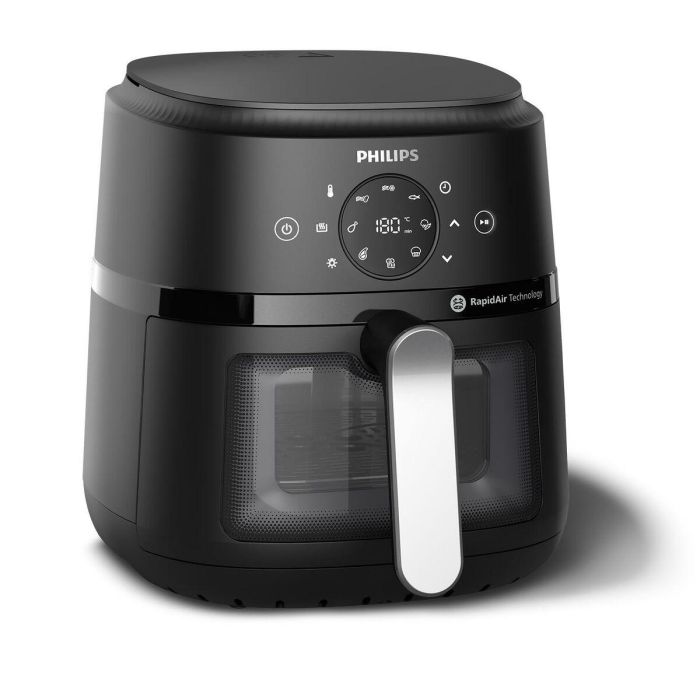 Freidora de Aire Philips NA221/00 1500 W 4,2 L Negro/Plateado Freidora de Aire Philips NA221/00 1500 W 4,2 L Negro/Plateado