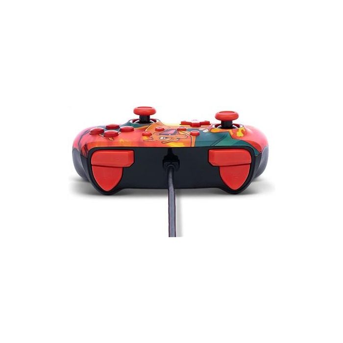 Power A Mando con Cable Nintendo Switch NSGP0040-02 Charizard Vortex, Diseño Mejorado y Botones Asignables, Compatible con Switch y Switch OLED 4