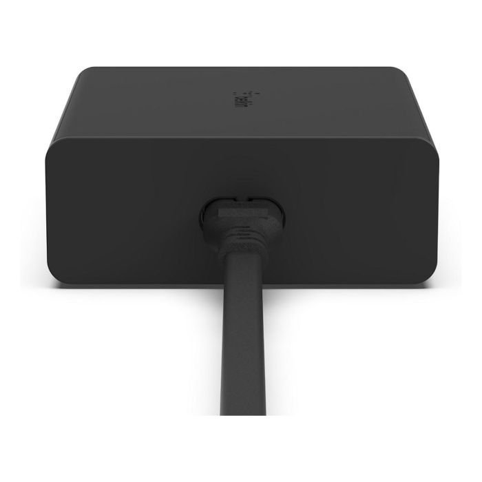 Belkin WCH010VFBK Cargador USB-C de 108W con 2 Puertos USB-C y 2 Puertos USB-A para Múltiples Dispositivos