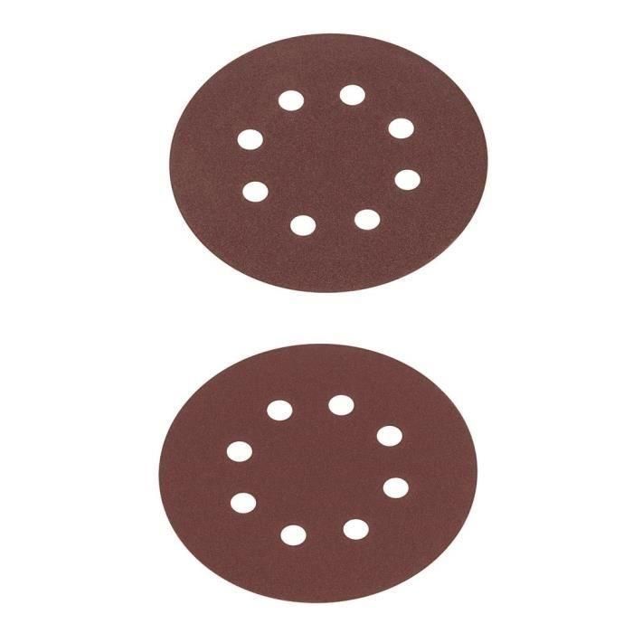 Powerplus POWE40030 Lijadora de órbita aleatoria 450 W 125 mm Velocidad Variable Extracción Polvo Incluye 5 Lijas 3