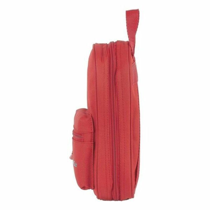 Plumier Mochila Sevilla Fútbol Club M747 Rojo 12 x 23 x 5 cm (33 Piezas) 3