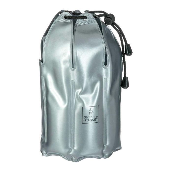 5Five Enfriador para botellas, color gris, material PVC, uso doméstico