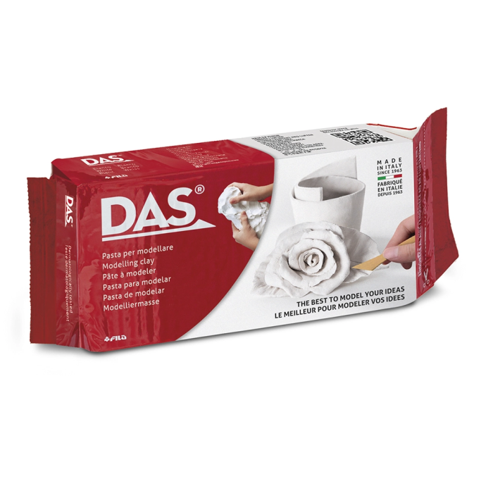 Das Pasta para Modelar 1 kg Blanco 1