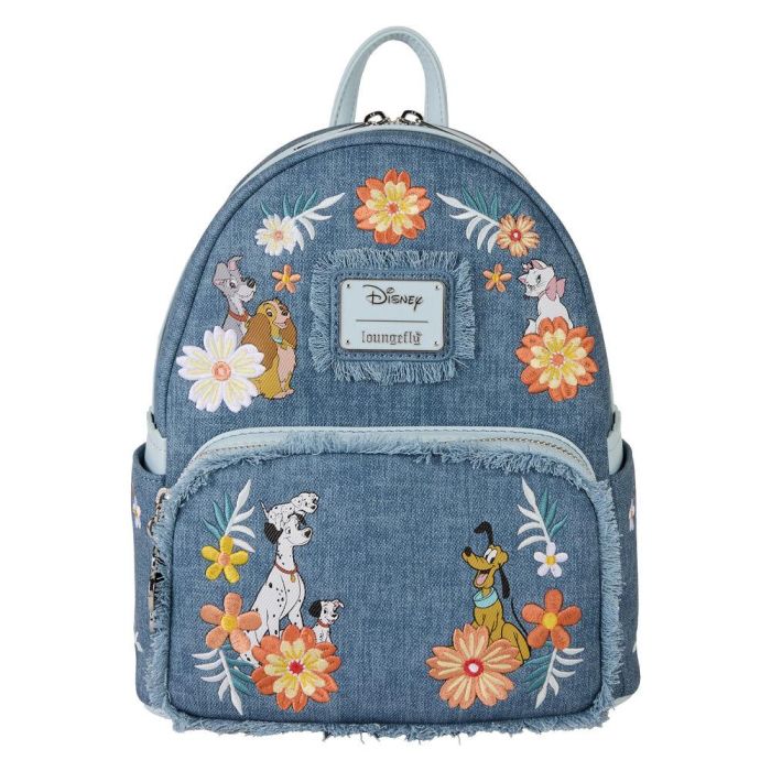 Mochila Denim Disney Loungefly 26cm 0 Mochila Denim Disney Loungefly 26cm 0