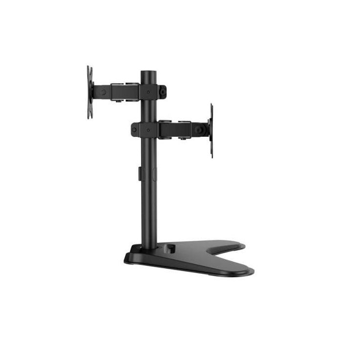 Soporte de Mesa para 2 Monitores Aisens DT32TR-409/ Giratorio/ Inclinable/ hasta 8kg 1