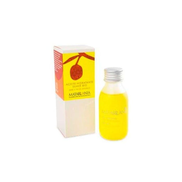 Matarrania Aceite Hidratante Suave Piel Delicada y Bebé - 100% BIO, Protección e Hidratación Excepcional con Naranja 100ml