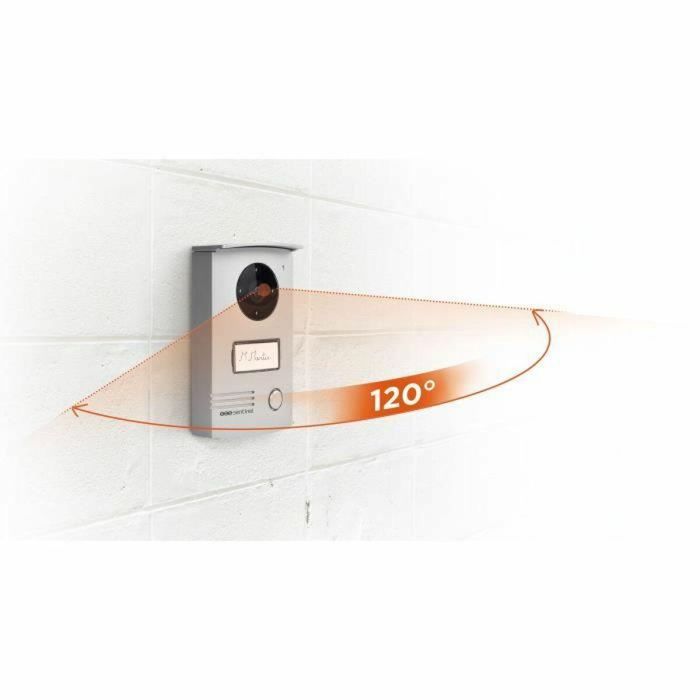 Scs Sentinel Videoportero con Cable VisioDoor 7+, Pantalla táctil 7", 120°, Visión Nocturna, Grabación, RFID, IP55 2