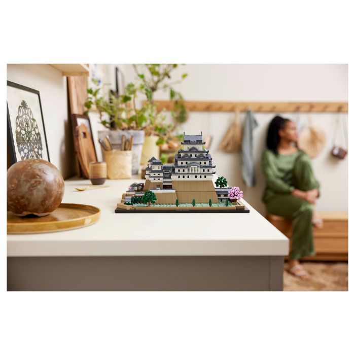 Lego Architecture 21060 Kit de Construcción del Modelo del Castillo Himeji para Adultos Fanáticos de la Cultura Japonesa