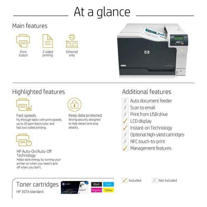 Impresora Hp Laser Color Laserjet Cp5225Dn 12 Impresora Hp Laser Color Laserjet Cp5225Dn 12