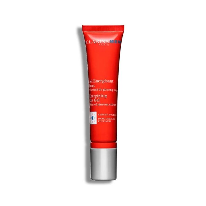 Clarins MEN Sérum Défatigant Yeux V3710A Gel Energizante Ojos Anti-Ojeras y Bolsas Hidratante Roll-on 15 ml