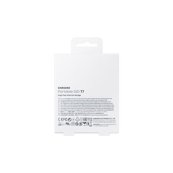 Samsung MU-PC1T0H/WW Disco SSD Portátil T7 Touch 1TB USB 3.2 Gen2 NVMe 1050MB/s Lectura Azul Compacto y Resistente a Caídas 8 Samsung MU-PC1T0H/WW Disco SSD Portátil T7 Touch 1TB USB 3.2 Gen2 NVMe 1050MB/s Lectura Azul Compacto y Resistente a Caídas 8