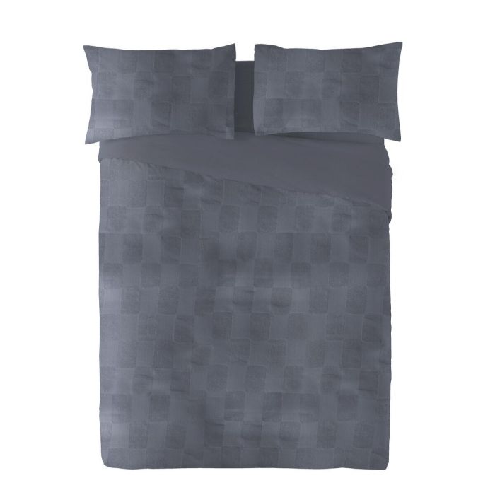 Funda Nórdica Naturals ELBA Gris oscuro Cama de 135 (220 x 220 cm) Funda Nórdica Naturals ELBA Gris oscuro Cama de 135 (220 x 220 cm)