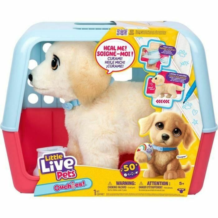 Little Live Pets LIT0630996266793 Peluche Mi Perro Ouchies - Juguete Interactivo para Niños a partir de 5 años 8