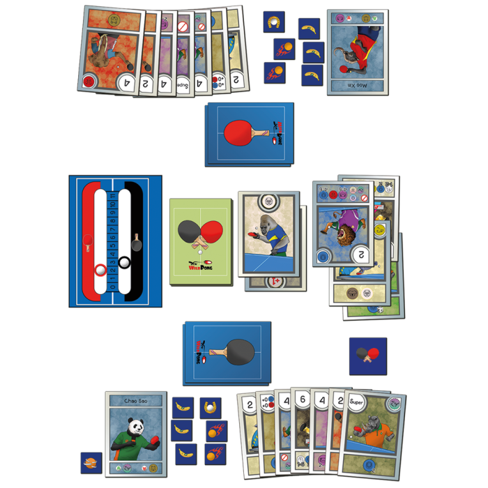 Sugaar Editorial SGWP01ES Wild Pong Juego de Mesa para 2-4 Jugadores A partir de 10 Años 1 Sugaar Editorial SGWP01ES Wild Pong Juego de Mesa para 2-4 Jugadores A partir de 10 Años 1