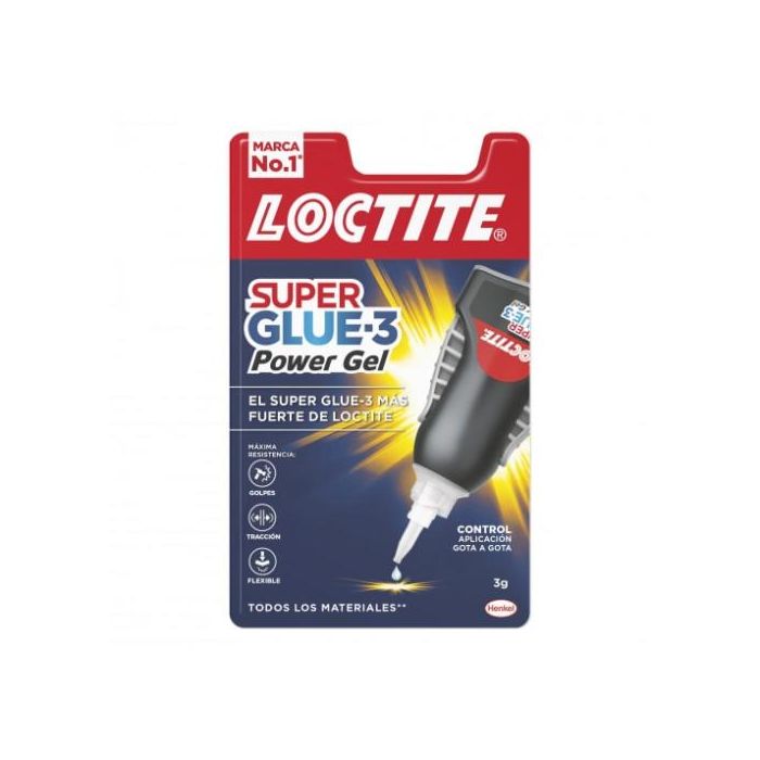 Loctite Superglue-3 Control Power Gel Bl 3 Gr Loctite 2641843