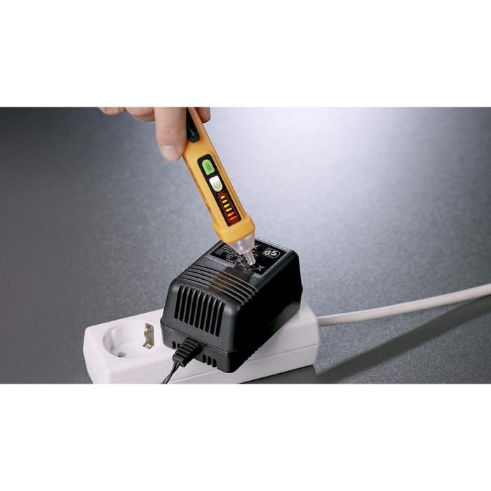 Pancontrol Voltfinder Probador de Voltaje sin Contacto y Detector Magnético, Mide CA 100-600V 5