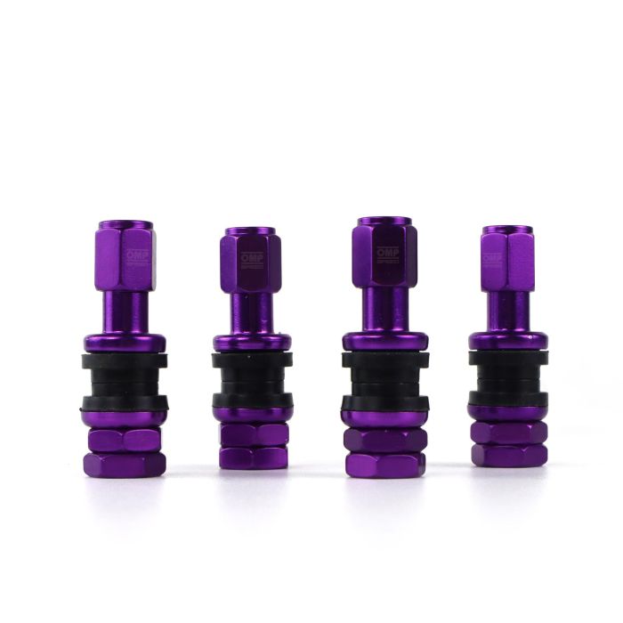 Válvula OMP Aluminio Violeta 4 uds 3 Válvula OMP Aluminio Violeta 4 uds 3