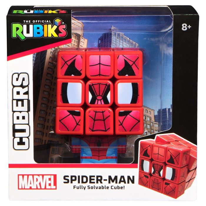 Rubiks Cubo de Rubik 3x3 Spiderman 6071040 Spin Master Juego 1 Rubiks Cubo de Rubik 3x3 Spiderman 6071040 Spin Master Juego 1