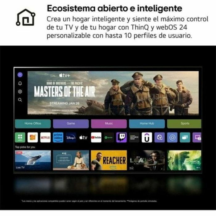 Smart TV LG 50UT81006LA.AEU 4K Ultra HD 50" 5 Smart TV LG 50UT81006LA.AEU 4K Ultra HD 50" 5