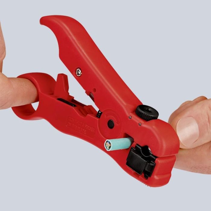 KNIPEX Abisolierwerkzeug fr Koax-Kabel 4 KNIPEX Abisolierwerkzeug fr Koax-Kabel 4