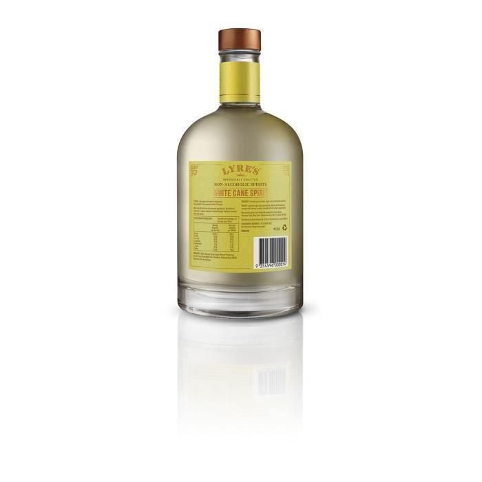 Lyre'S - White Cane Spirit - Ron blanco sin alcohol - 70 cl 2