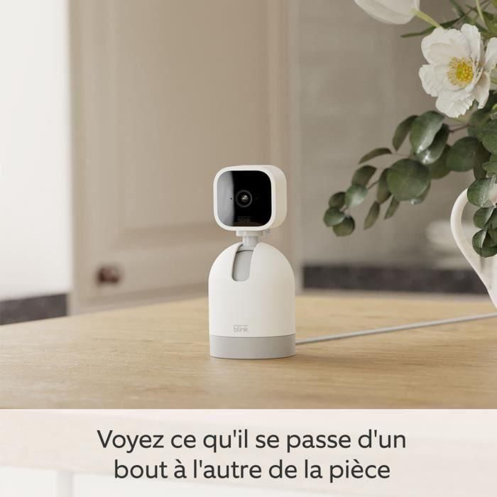 Mini cámara panorámica e inclinable - BLINK HOME SECURITY - Blanca 2 Mini cámara panorámica e inclinable - BLINK HOME SECURITY - Blanca 2