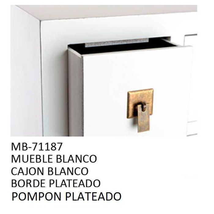 Consola Oriental DKD Home Decor Blanco Plateado 26 x 80 x 96 cm 1