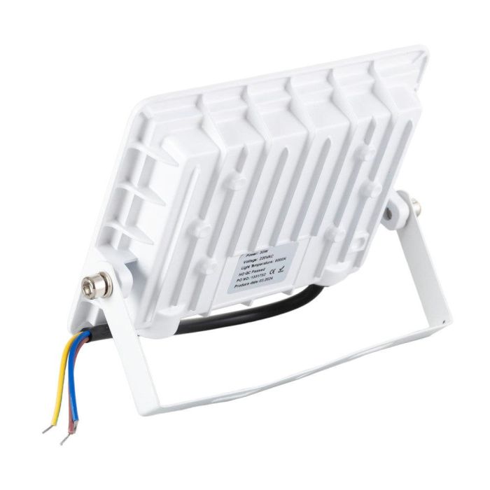 Foco Proyector LED 30W 2.400Lm 6000ºK IP66 Regulable 60,000H Acabado Blanco [LM-6004-W-CW] 5