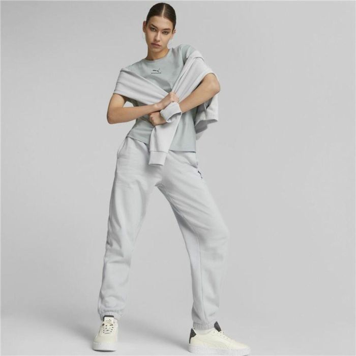 Camiseta de Manga Corta Mujer Puma Better Gris 2 Camiseta de Manga Corta Mujer Puma Better Gris 2