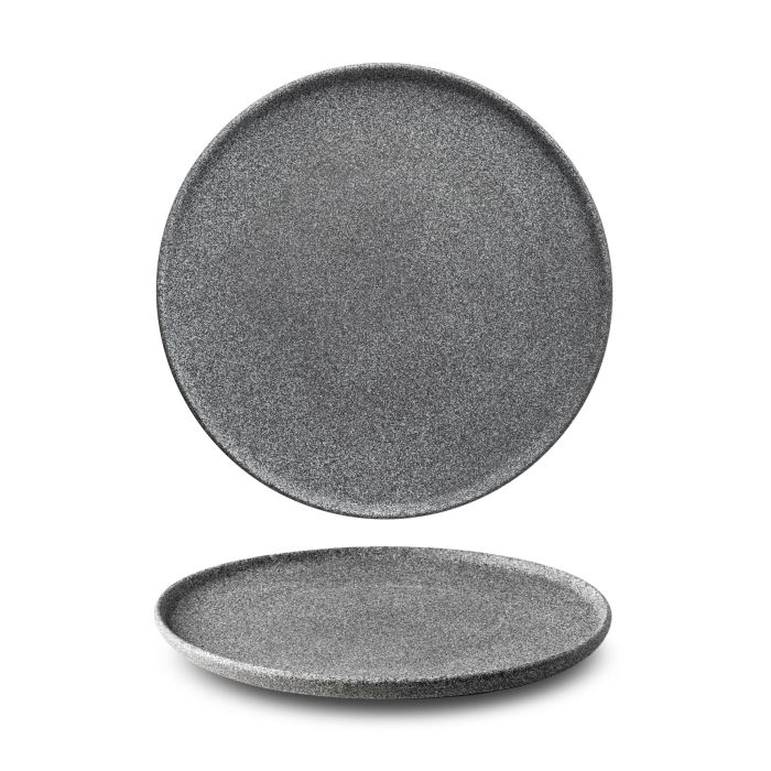 LANGENTHAL GRANIT RAW N4 Plato Llano 26 cm - Vajilla de Porcelana Granito, Colección GRANIT (Set de 6)