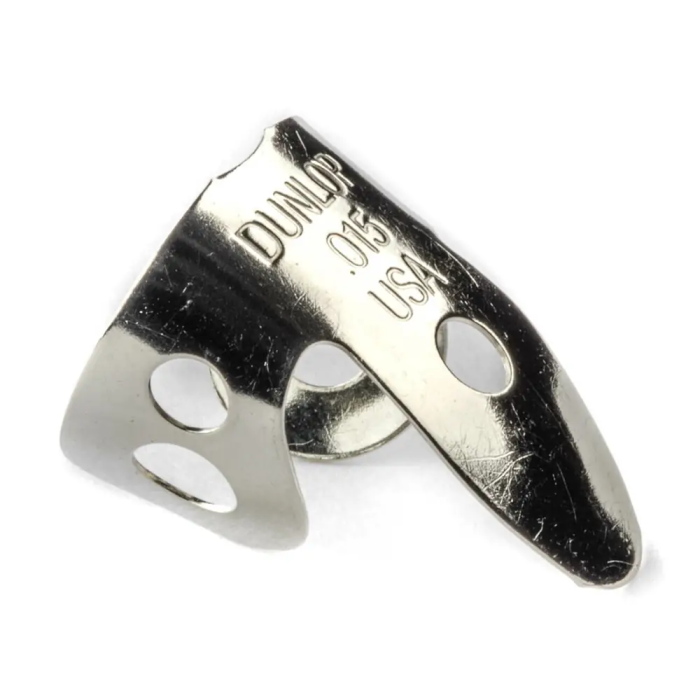 Dunlop Púas Dedo Nickel Silver Mini .015" (0.38 Mm) Pack 20 1