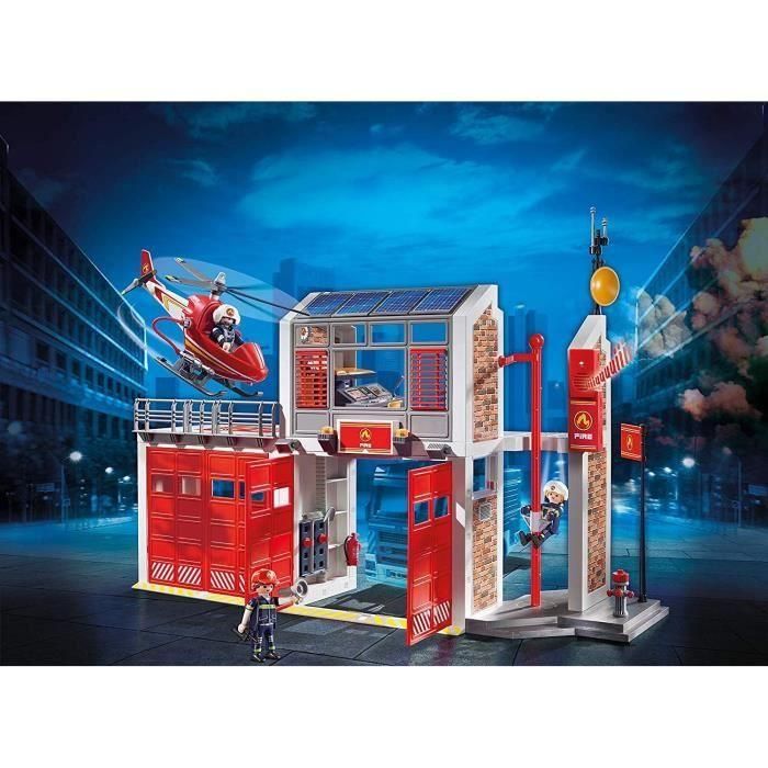 PLAYMOBIL 9462 - City Action - Estación de bomberos con helicóptero - Nuevo para 2019 1