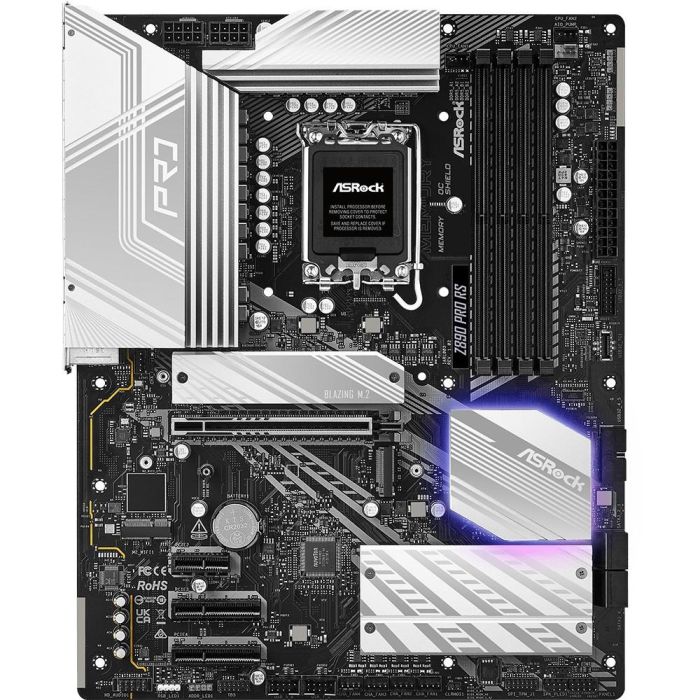 ASRock Z890 PRO RS Placa Base Intel LGA 1851, Z890, DDR5, ATX - 90-MXBP10-A0UAYZ 1 ASRock Z890 PRO RS Placa Base Intel LGA 1851, Z890, DDR5, ATX - 90-MXBP10-A0UAYZ 1