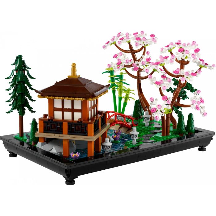LEGO 10315 Icons El Jardín Tranquilo, Kit de Jardinería Botánica Zen para Adultos, Regalo 1