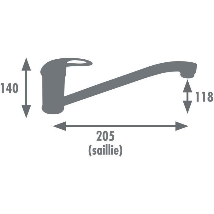 Edouard Rousseau ROU3047404052768 Grifo Mezclador para Fregadero de Cocina JOCKER, Cromo, con Reducción de Caudal y Caño Giratorio 5 Edouard Rousseau ROU3047404052768 Grifo Mezclador para Fregadero de Cocina JOCKER, Cromo, con Reducción de Caudal y Caño Giratorio 5