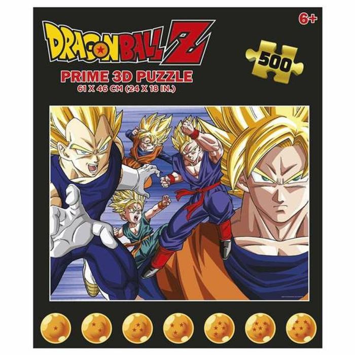 Puzzle 500 piezas dragon ball 3D lenticular puzzle 1 Puzzle 500 piezas dragon ball 3D lenticular puzzle 1