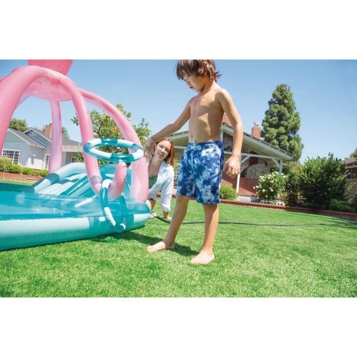 Piscina hinchable centro de juegos pulpo. (capacidad 229litros) (+2 años) 2,34x1,83x1,50 cm 3